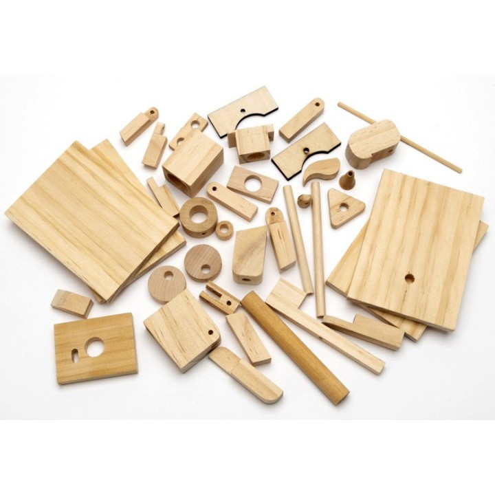 Automate en bois Flûtiste Clarinettiste