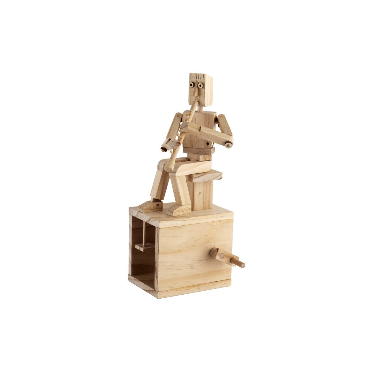 Automate en bois Flûtiste Clarinettiste