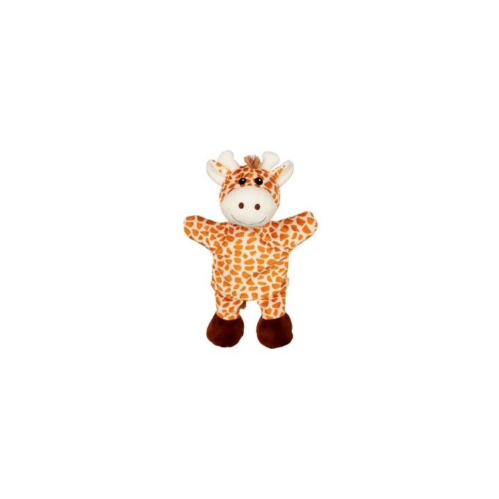 Marionnette à main avec pattes girafe tissu 31 cm