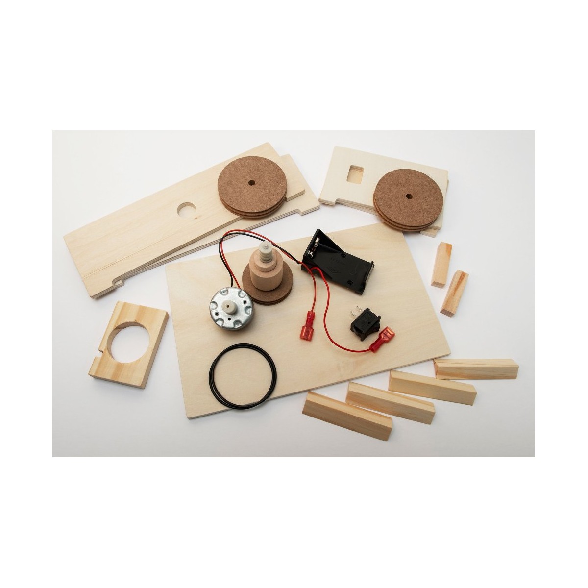 Kit moteur pour automate en bois à pile