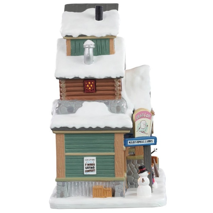 Chalet enneigé lumineux Lemax