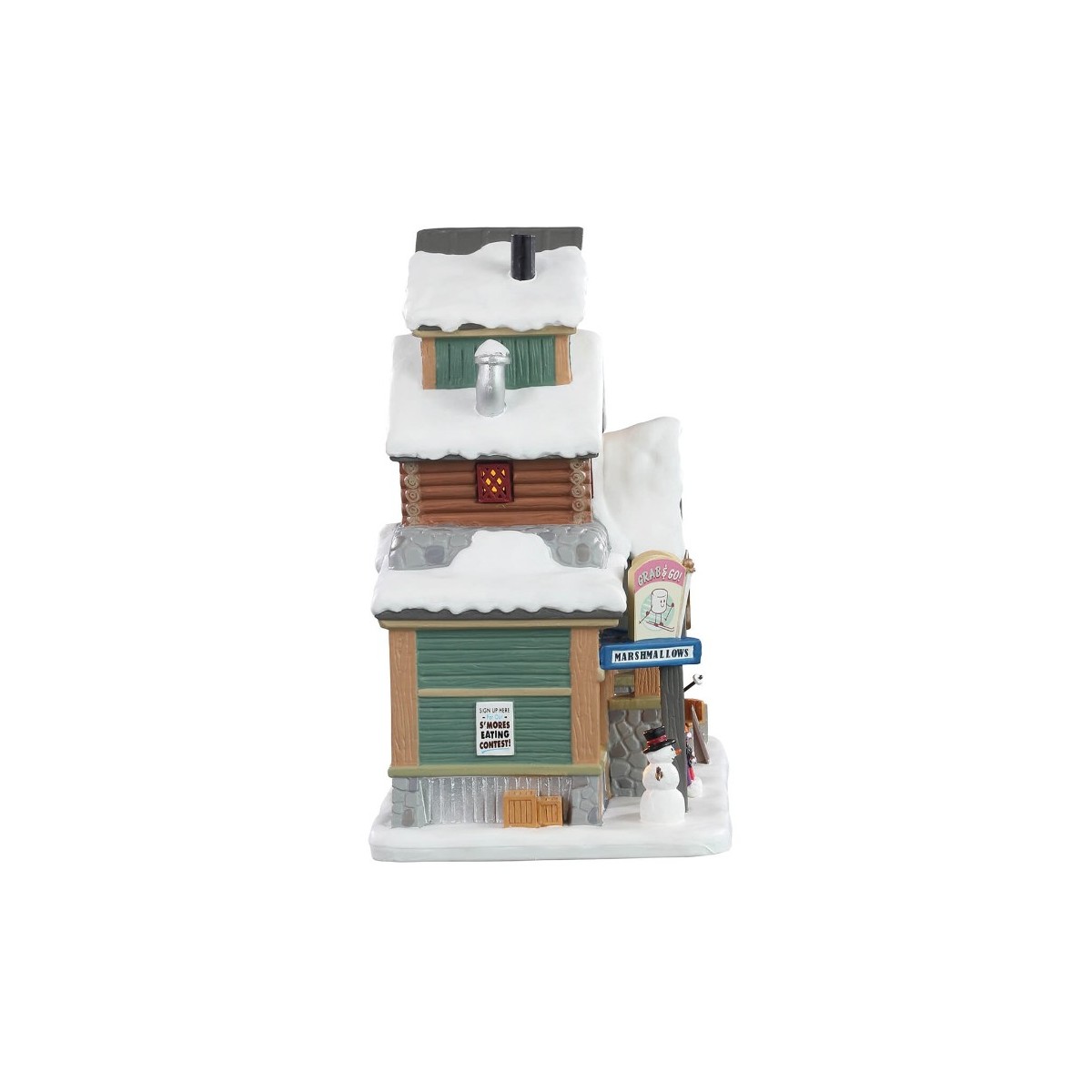Chalet enneigé lumineux Lemax