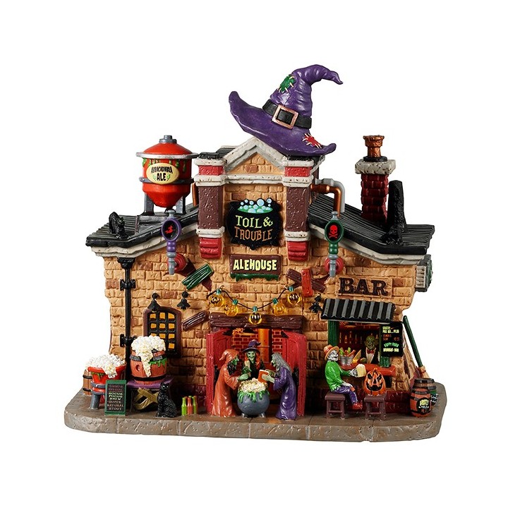 Brasserie lumineuse Lemax Halloween