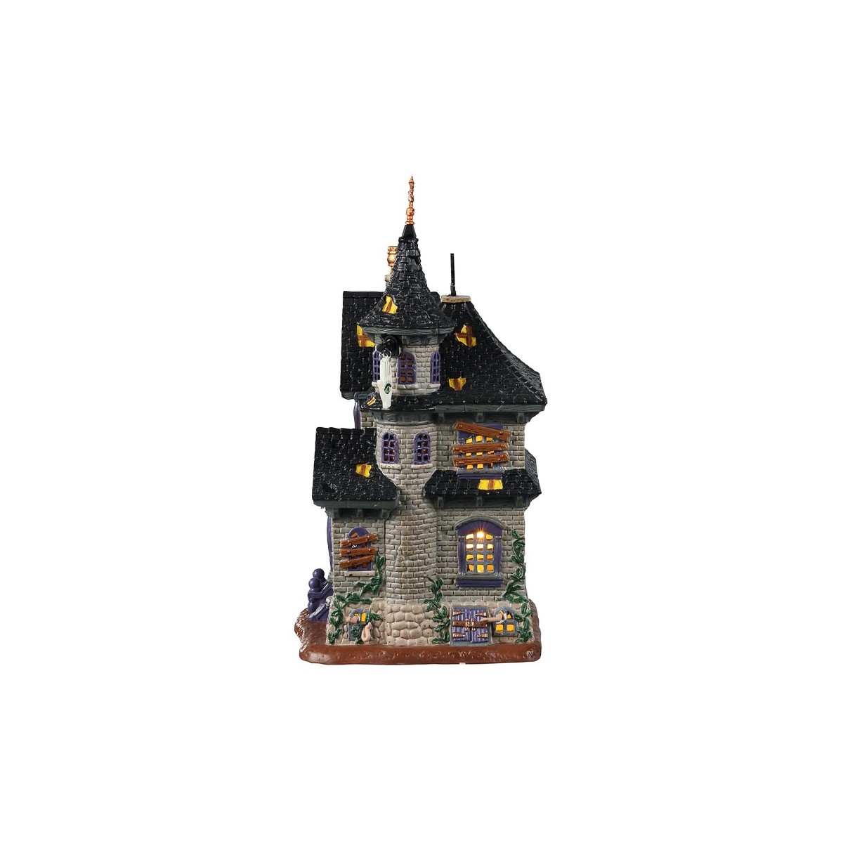 Manoir lumineux Voyante Lemax Halloween