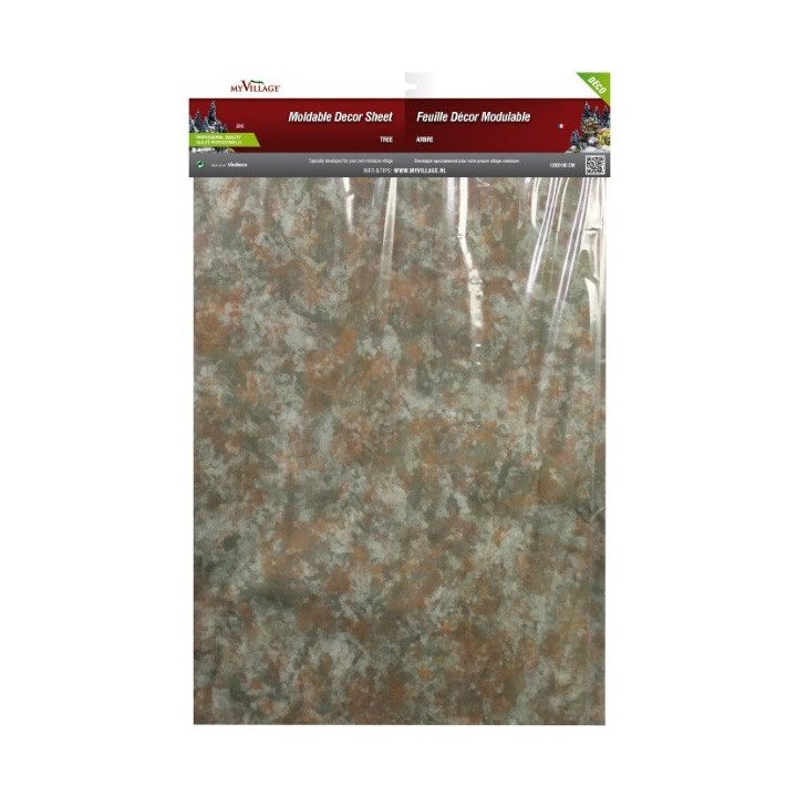 Feuille modulable à froisser effet camouflage 60x50 cm