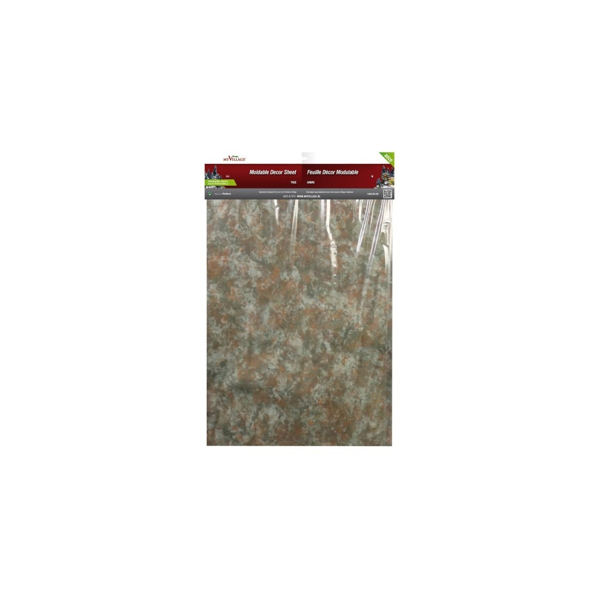 Feuille modulable à froisser effet camouflage 60x50 cm Feuille modulable à froisser effet camouflage 60x50 cm