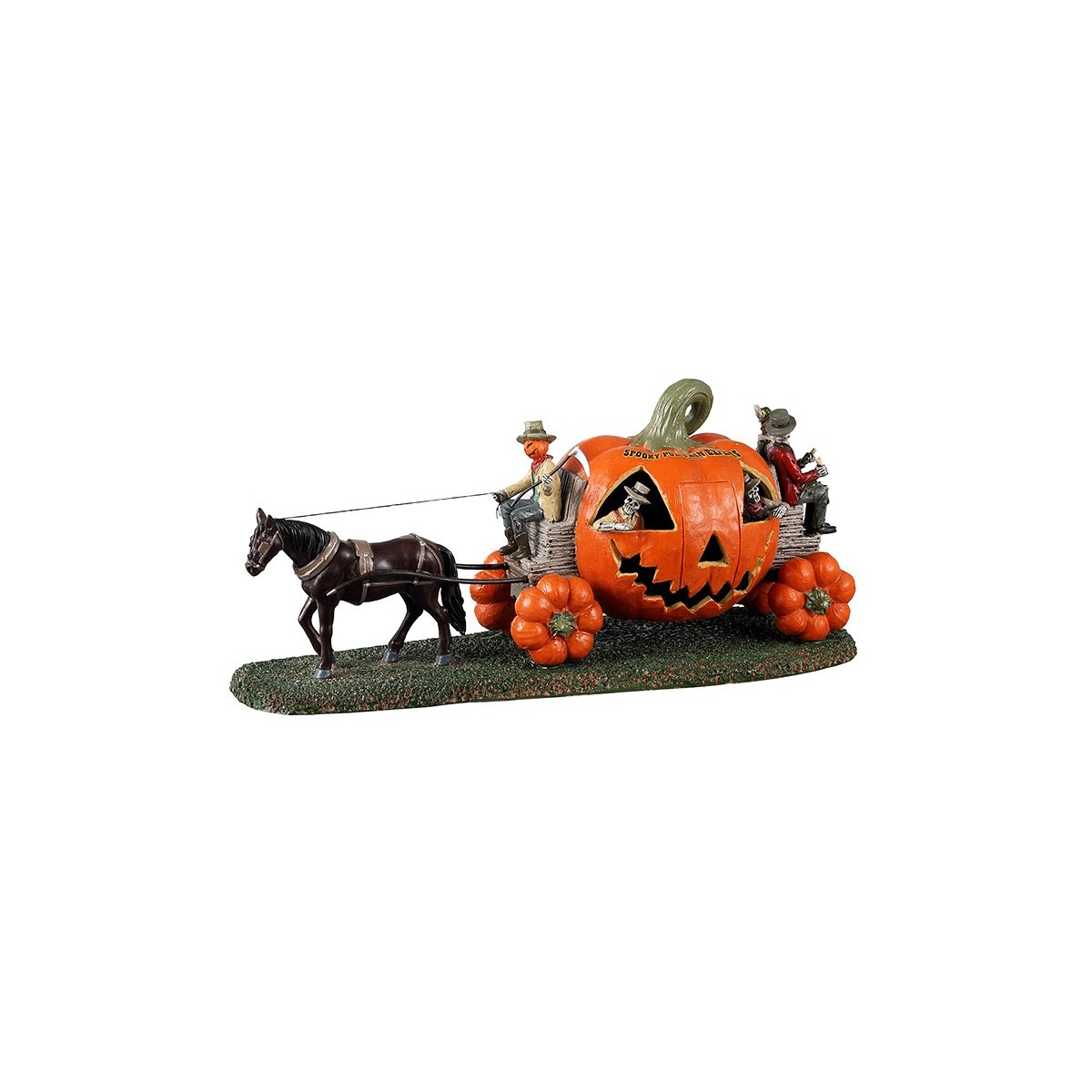 Calèche citrouille Lemax Halloween Calèche citrouille Lemax Halloween