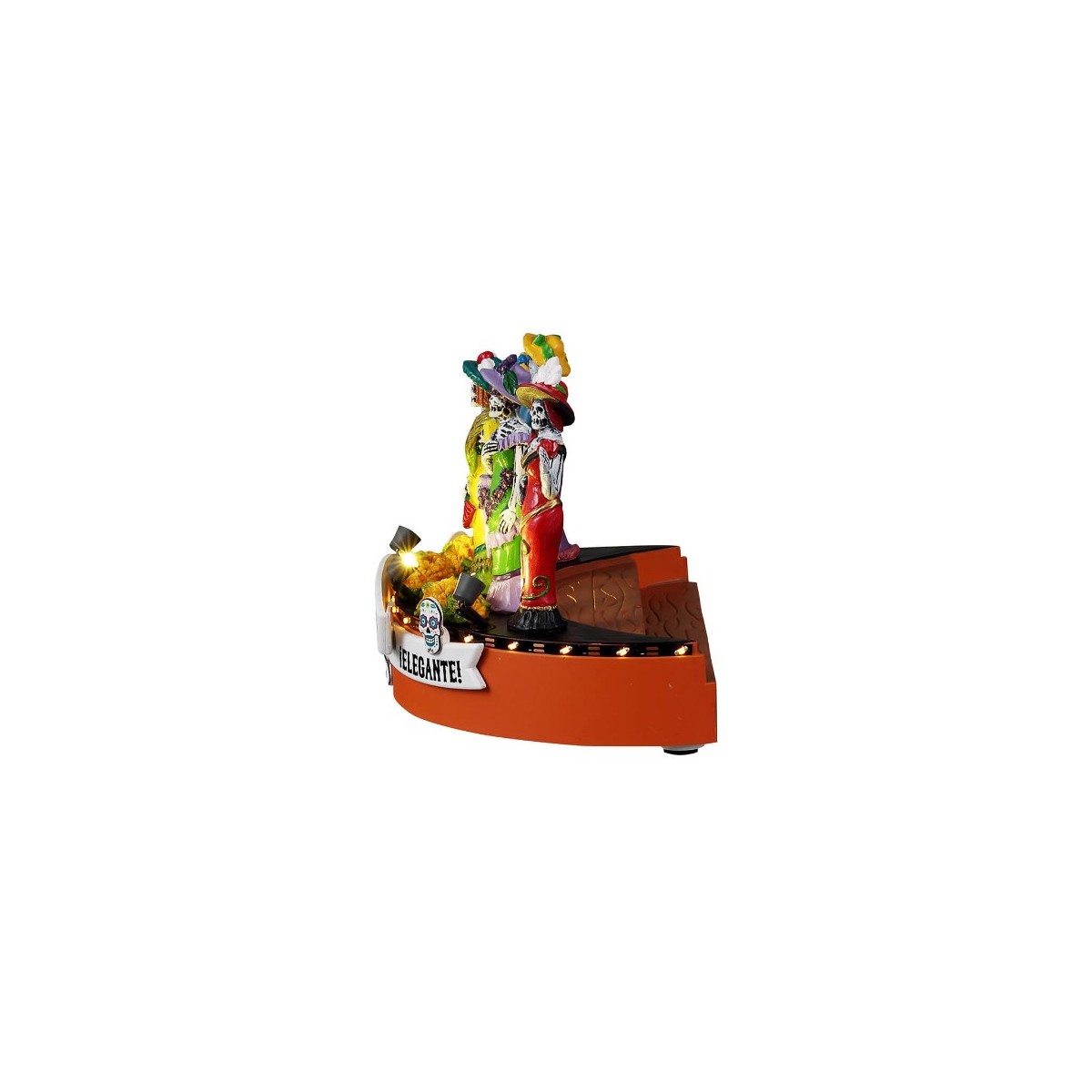 Défilé de squelettes lumineux Lemax Halloween