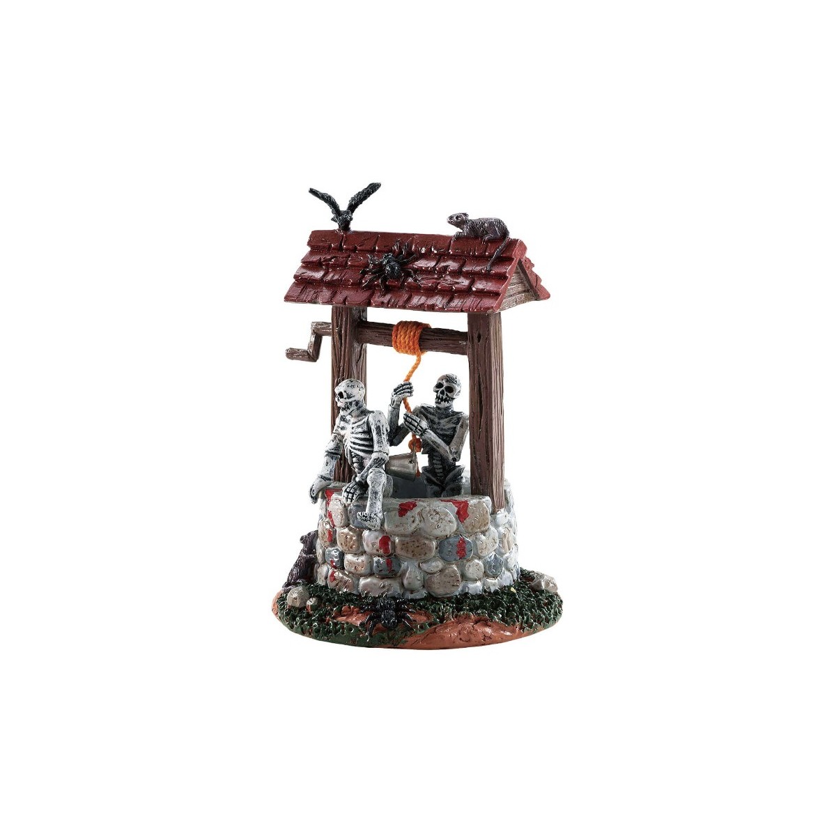 Puits et squelettes Lemax Halloween