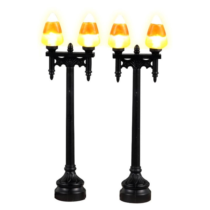 Lampadaire lumineux Lot de 2 Lemax Halloween