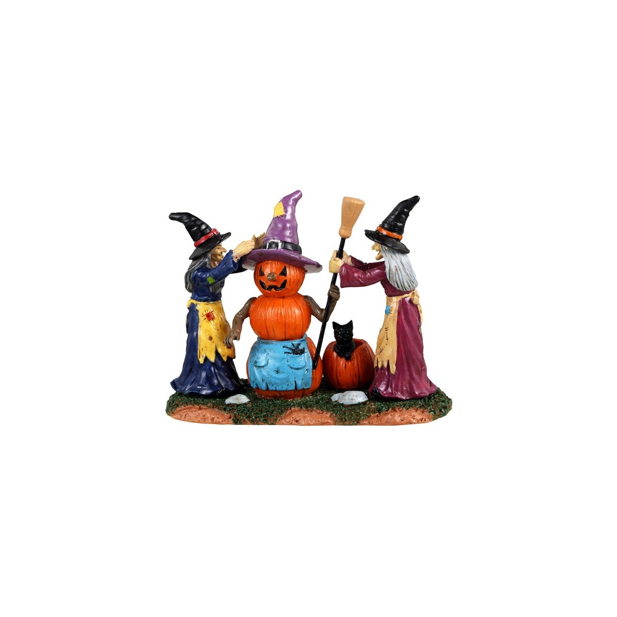 Sorcières et citrouilles Lemax Halloween