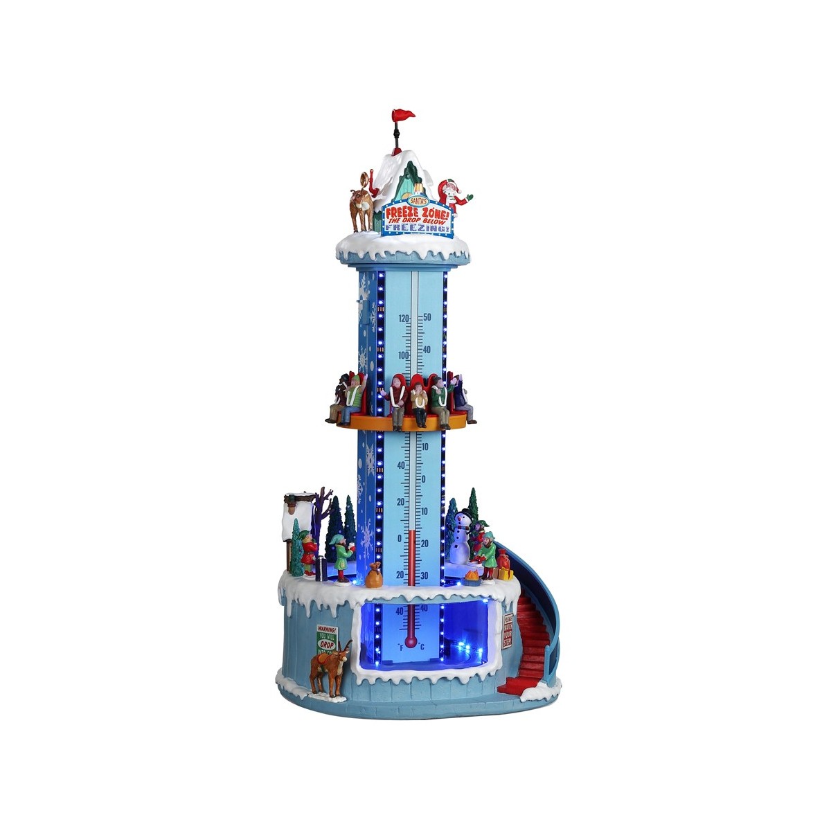 Attraction Noël lumineuse animée sonore Lemax