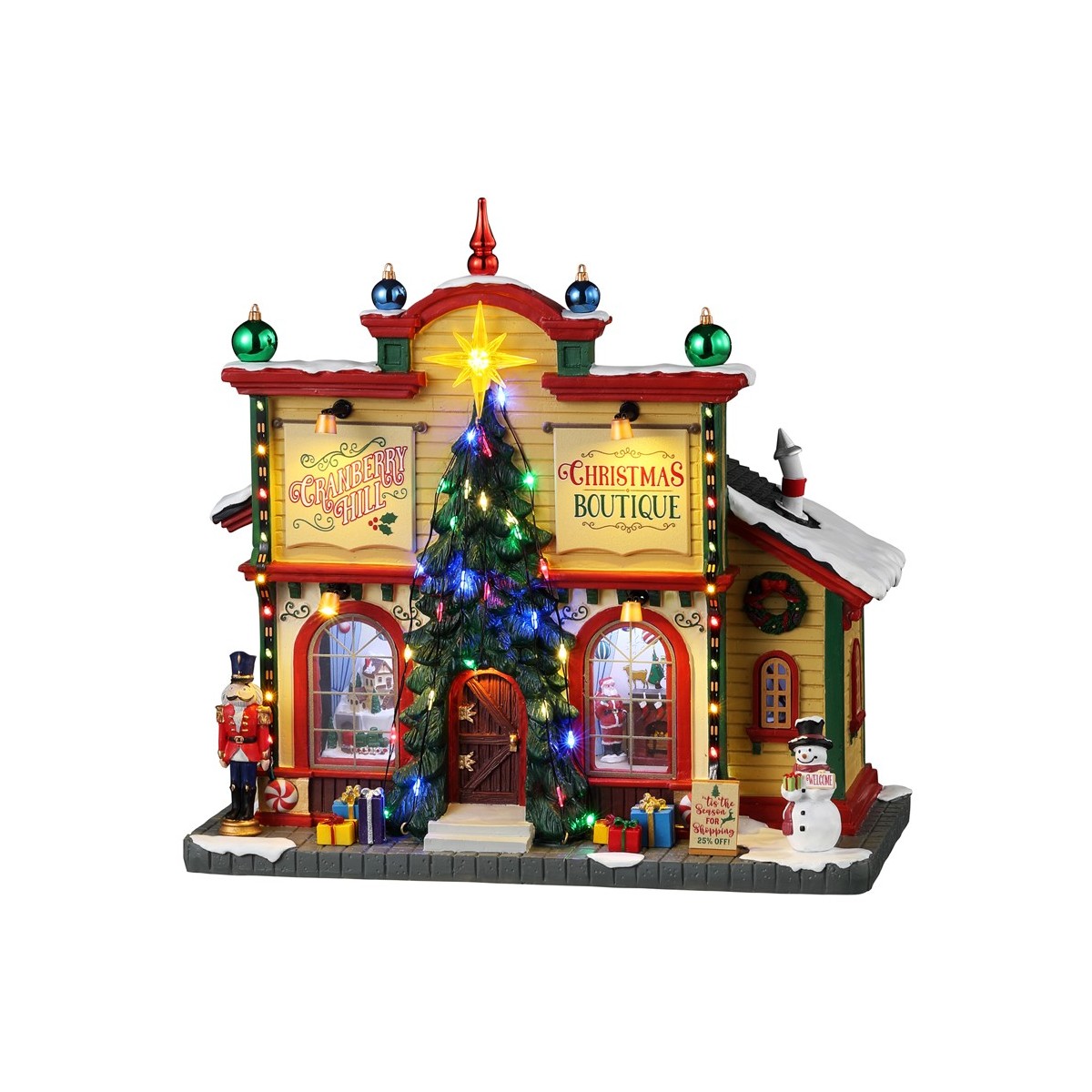 Magasin de Noël lumineux Lemax