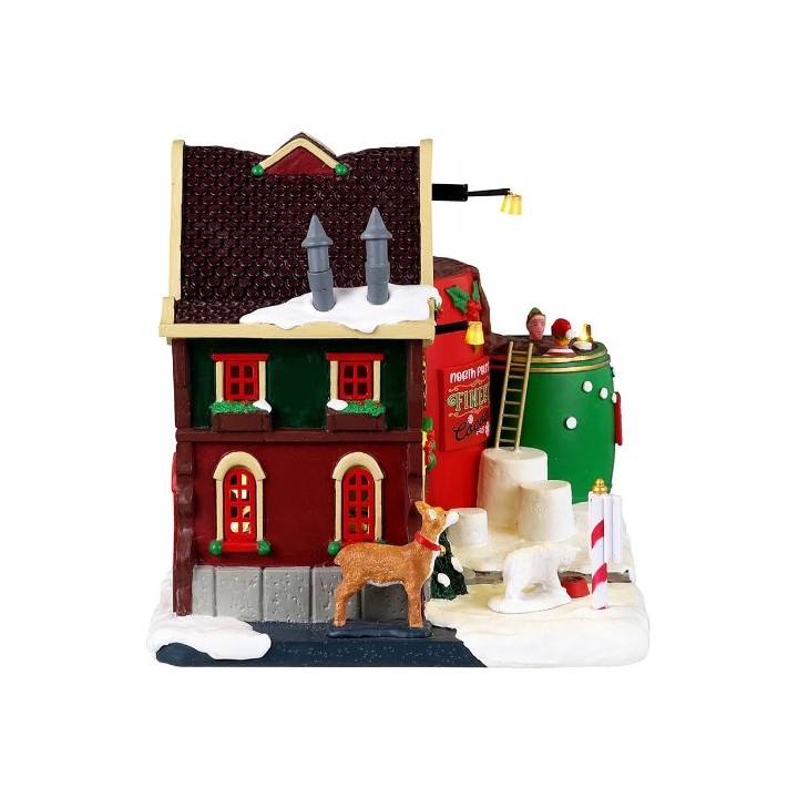 Maison lumineuse Spa Noël Lemax