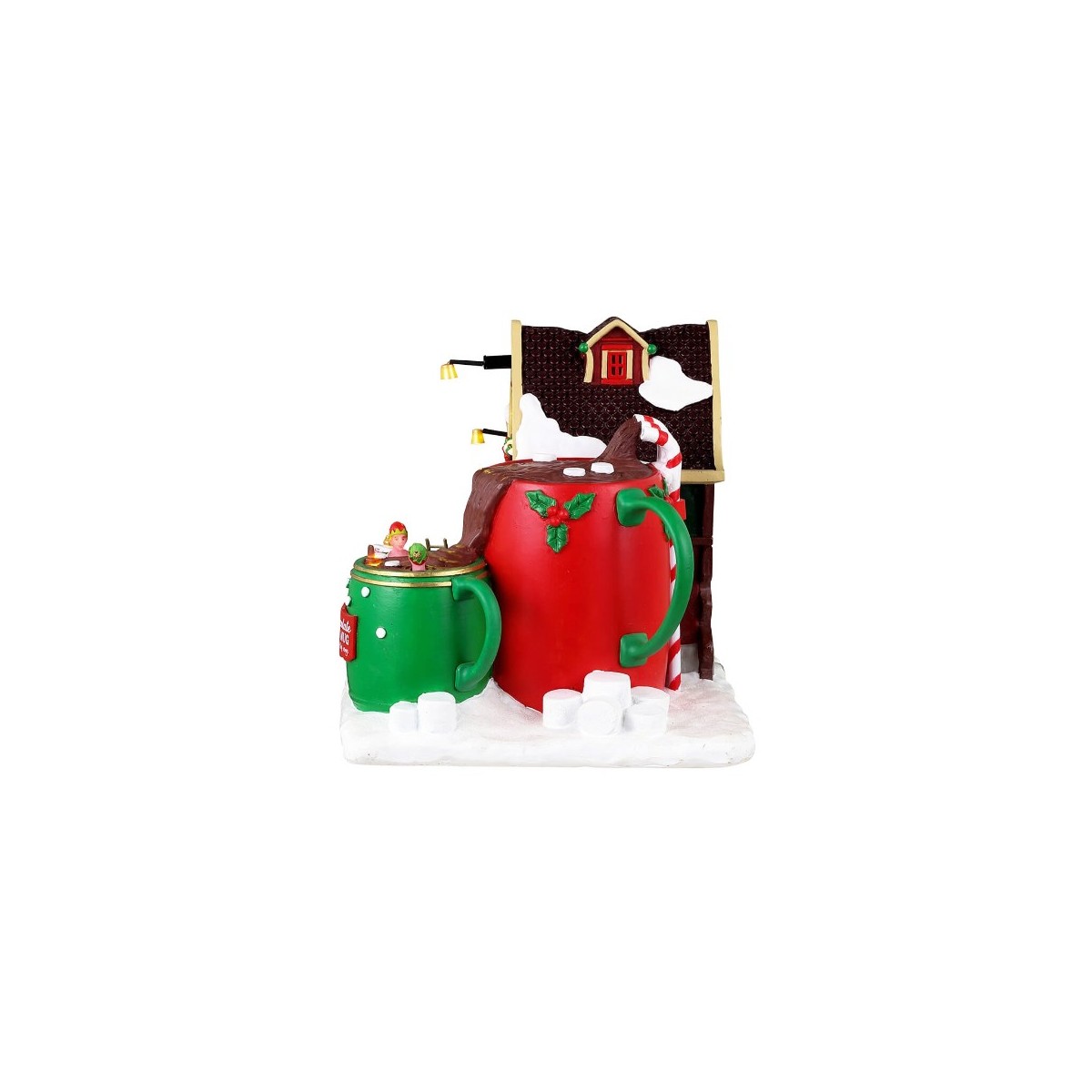 Maison lumineuse Spa Noël Lemax