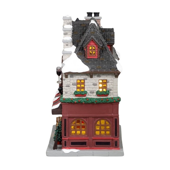 Magasin lumineux Vin et Chocolat Lemax