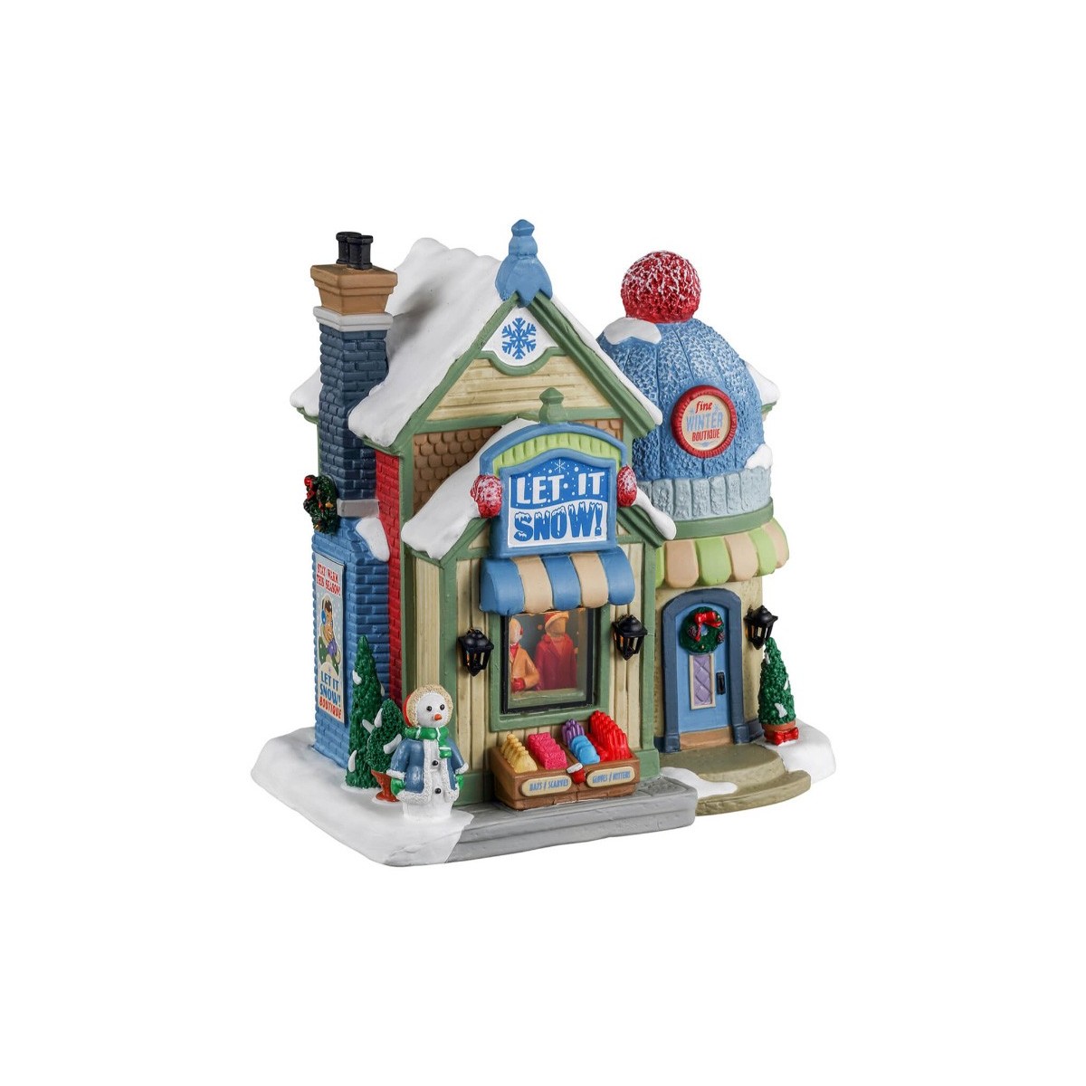 Magasin lumineux Vêtements d'hiver Lemax
