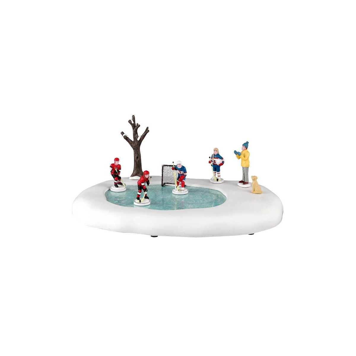 Patinoire animée Hockey sur glace Lemax