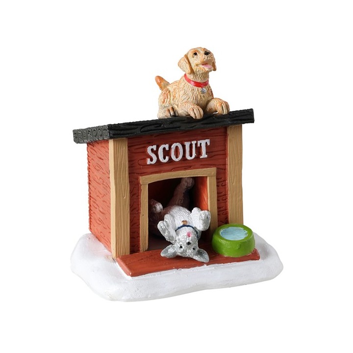 Niche et chiens Lemax