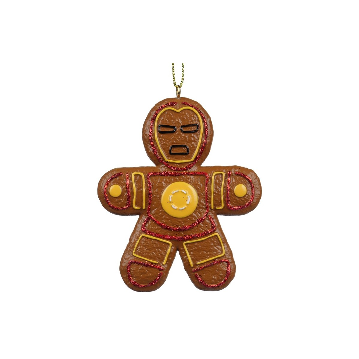 Suspension sapin MARVEL Iron Man pain d'épices