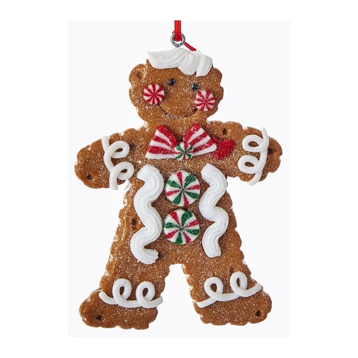 Suspension sapin Bonhomme pain d'épices gourmand