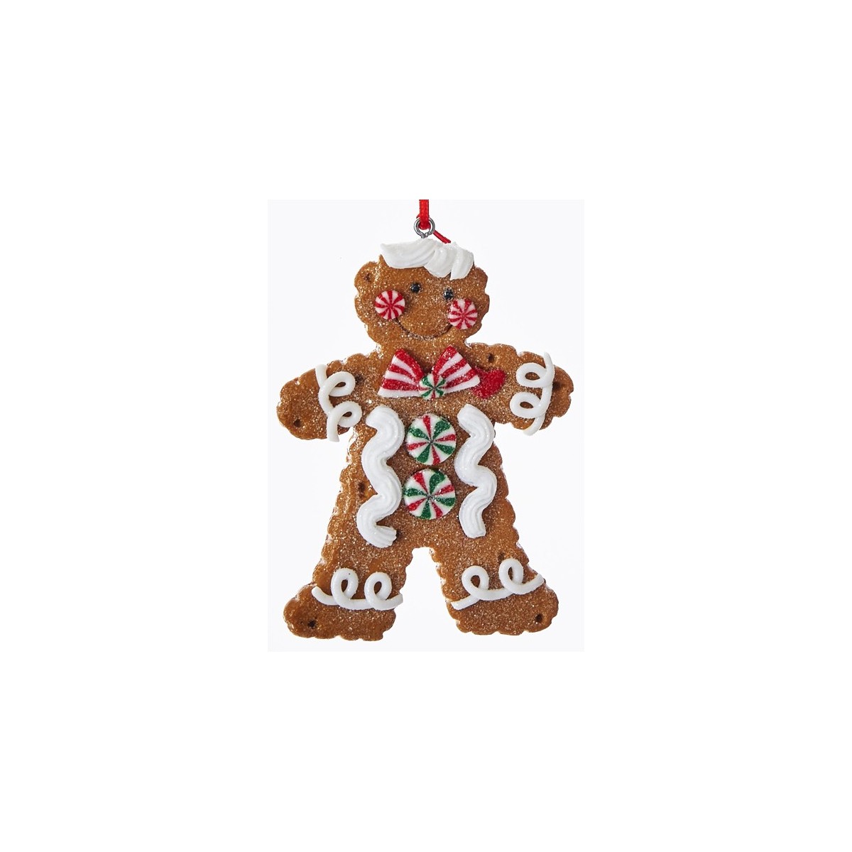 Suspension sapin Bonhomme pain d'épices gourmand