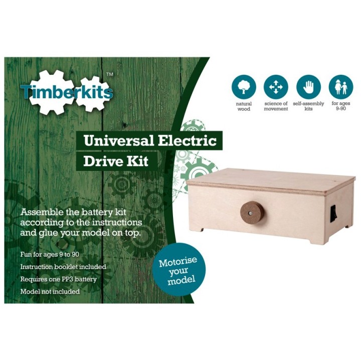 Kit moteur électrique en bois TIMBERKITS
