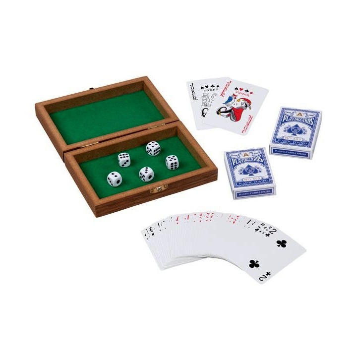 Coffret Jeux de cartes et dés