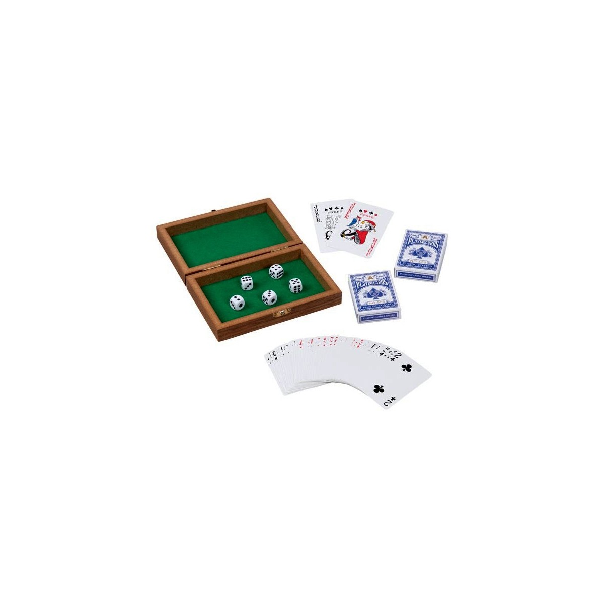 Coffret Jeux de cartes et dés