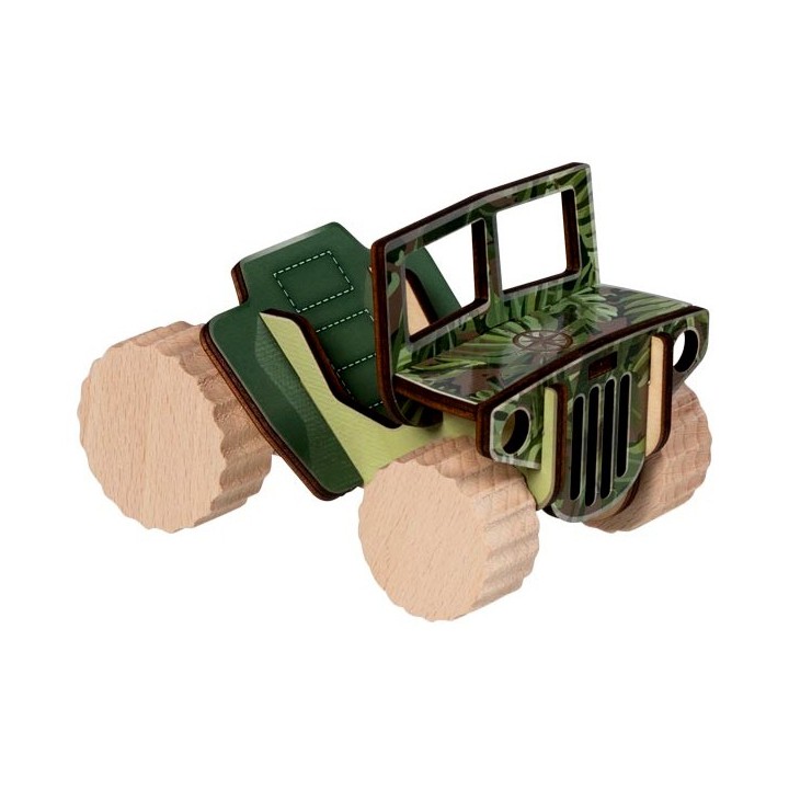 Maquette en bois Voiture 4x4
