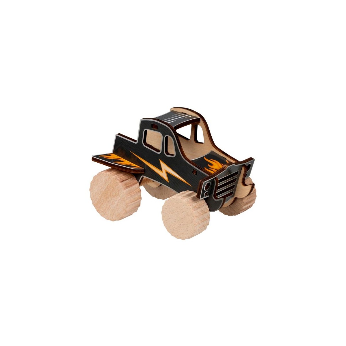 Maquette en bois Monster truck