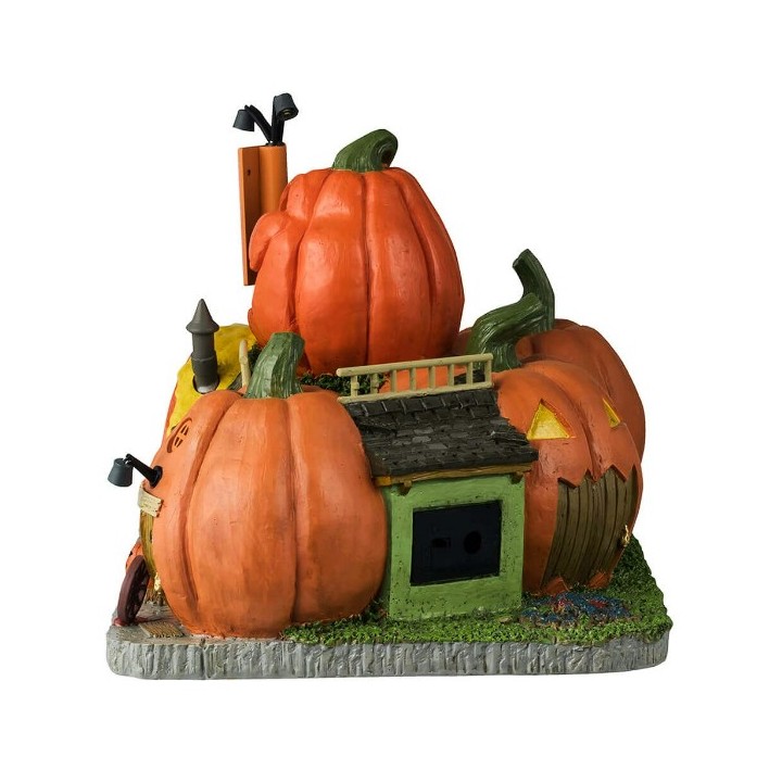 Motel Citrouille lumineux Lemax Halloween
