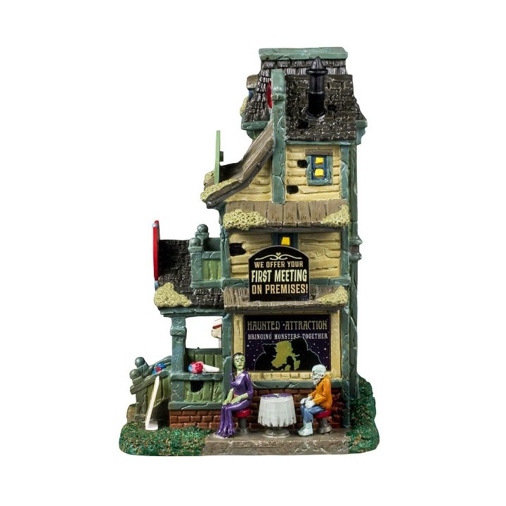 Agence rencontres pour monstres lumineuse Lemax Halloween