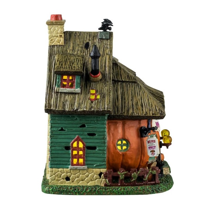 Maison citrouille lumineuse Lemax Halloween