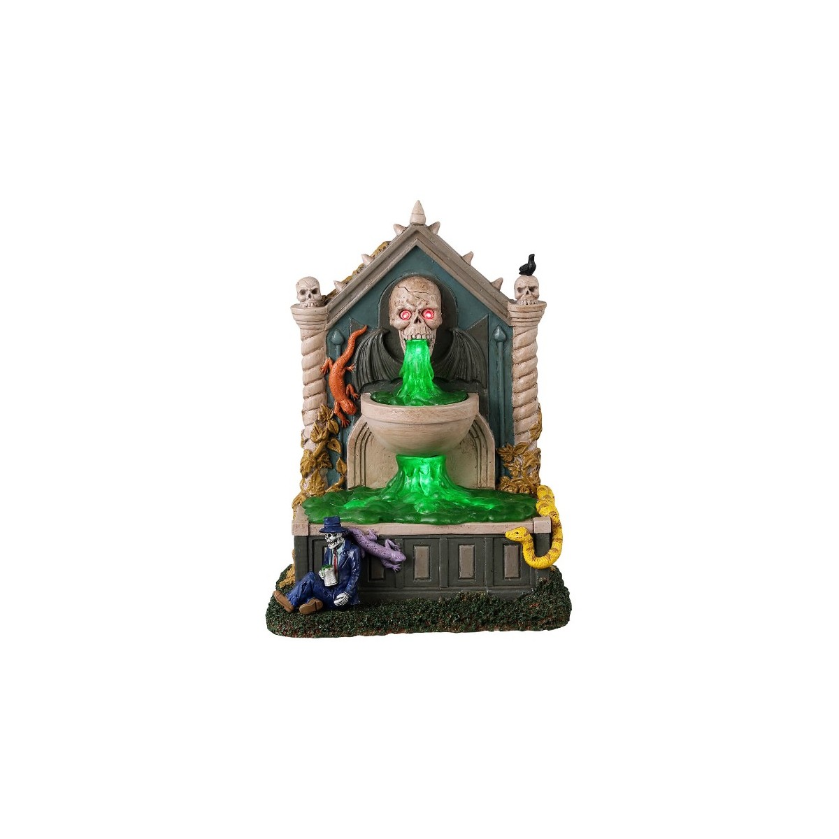 Fontaine hantée lumineuse Lemax Halloween Fontaine hantée lumineuse Lemax Halloween