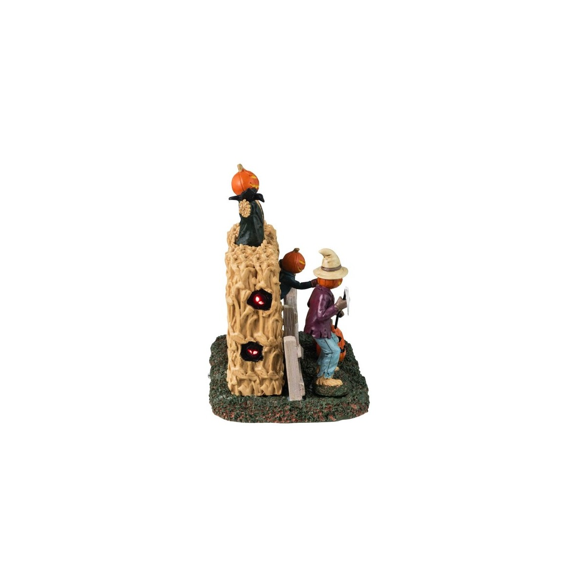Scène lumineuse Epouvantails Lemax Halloween