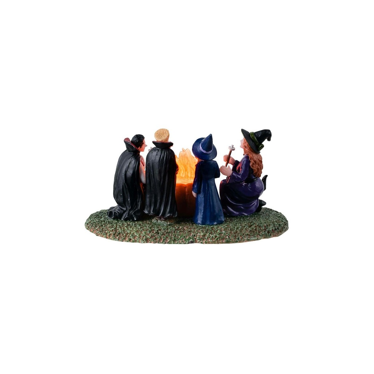 Feu de camp lumineux Sorcières Vampires Lemax Halloween