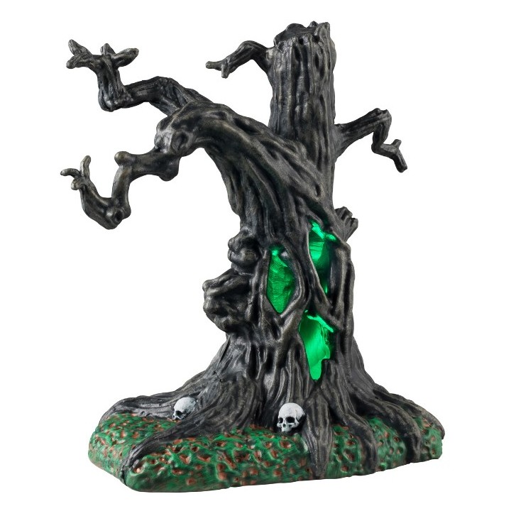 Arbre effrayant lumineux Lemax Halloween