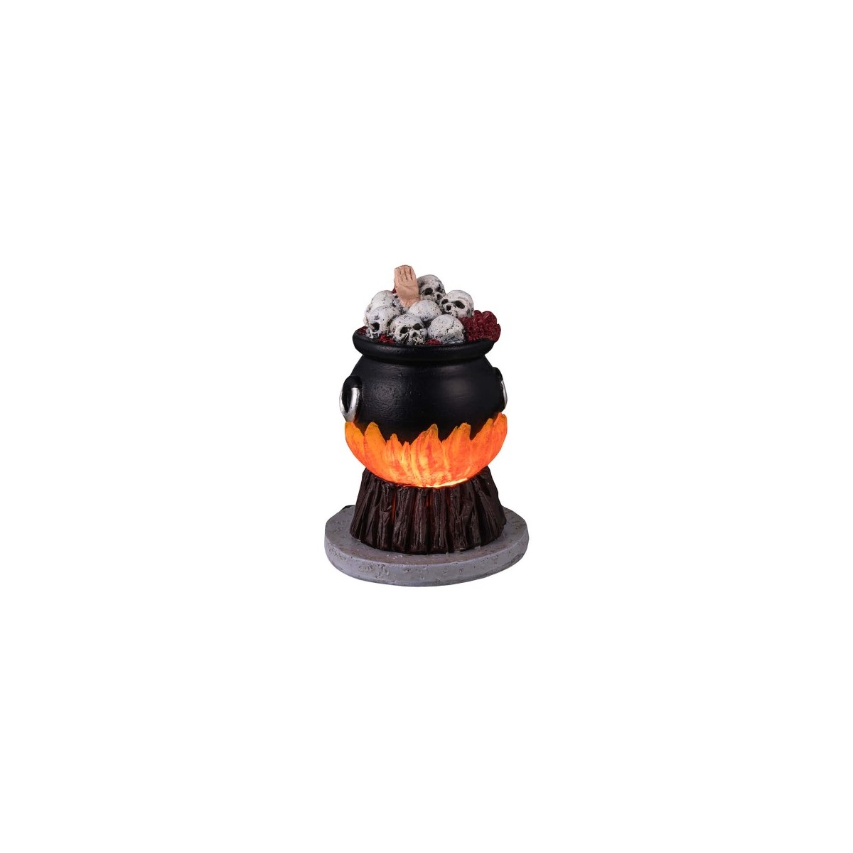 Chaudron lumineux Lemax Halloween