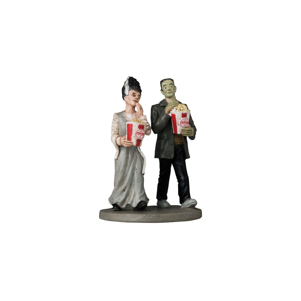 Couple de monstres Lemax Halloween