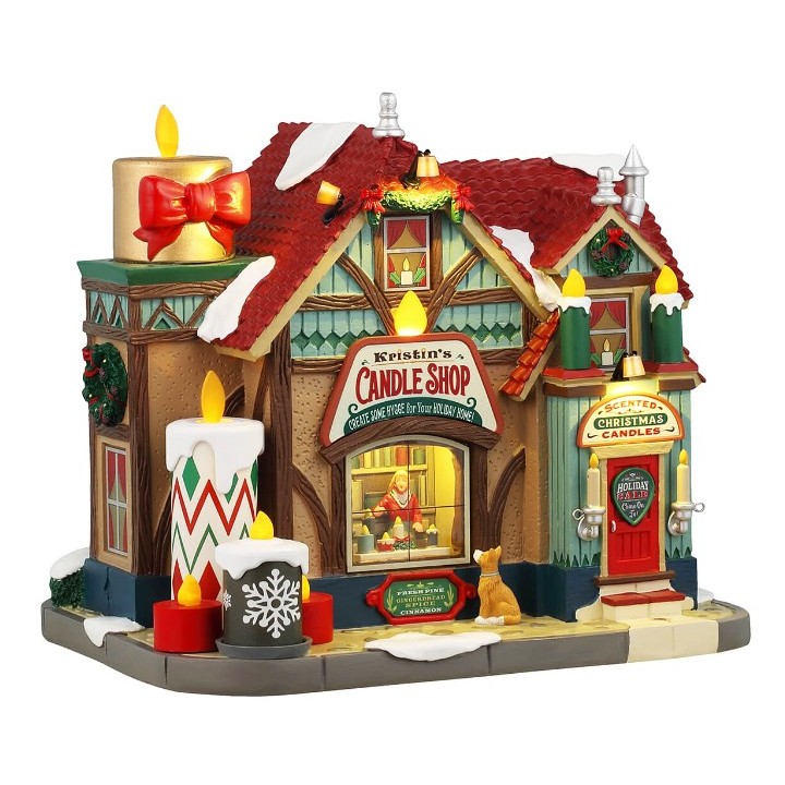 Magasin de bougies Noël lumineux Lemax