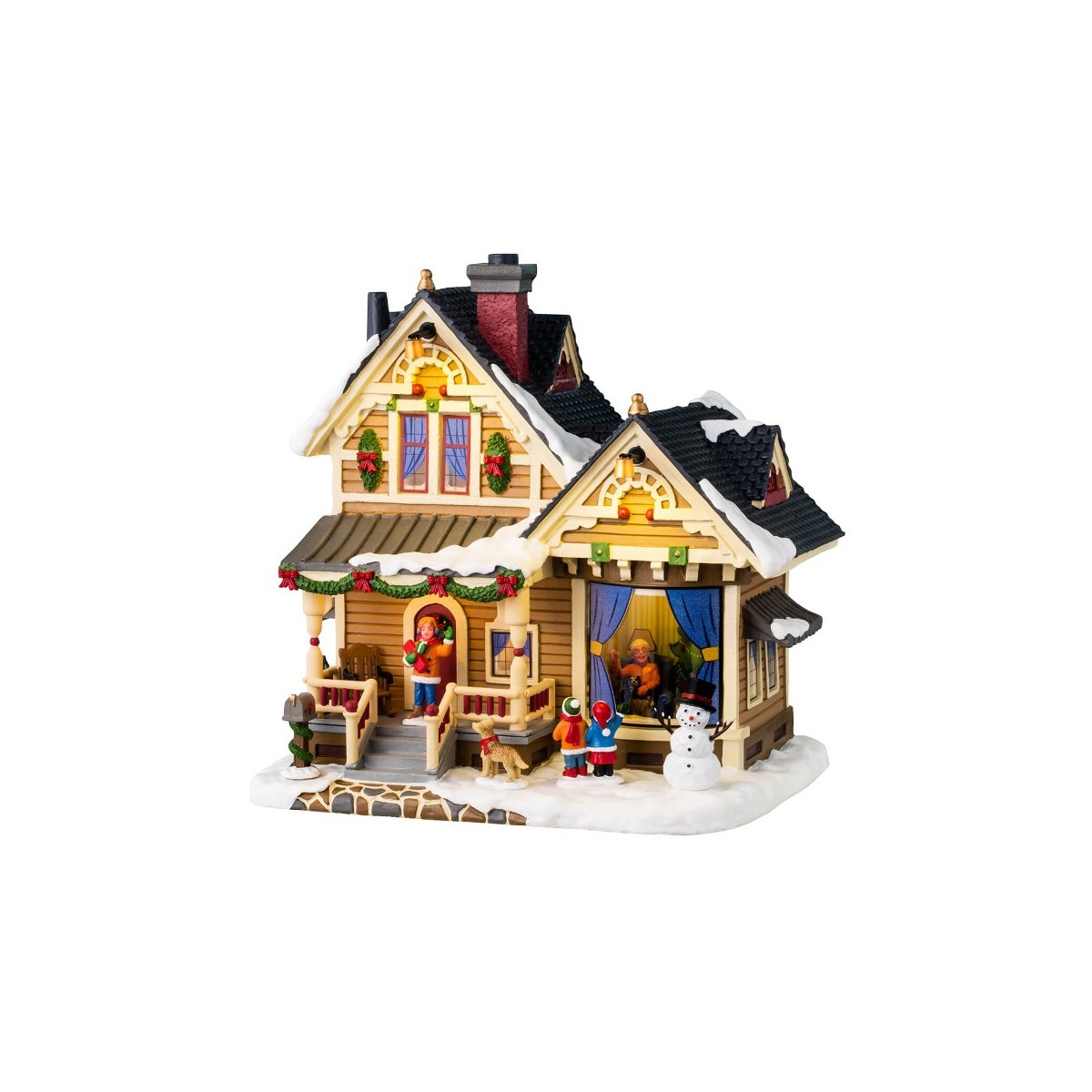 Maison de Grand-mère Noël lumineuse Lemax
