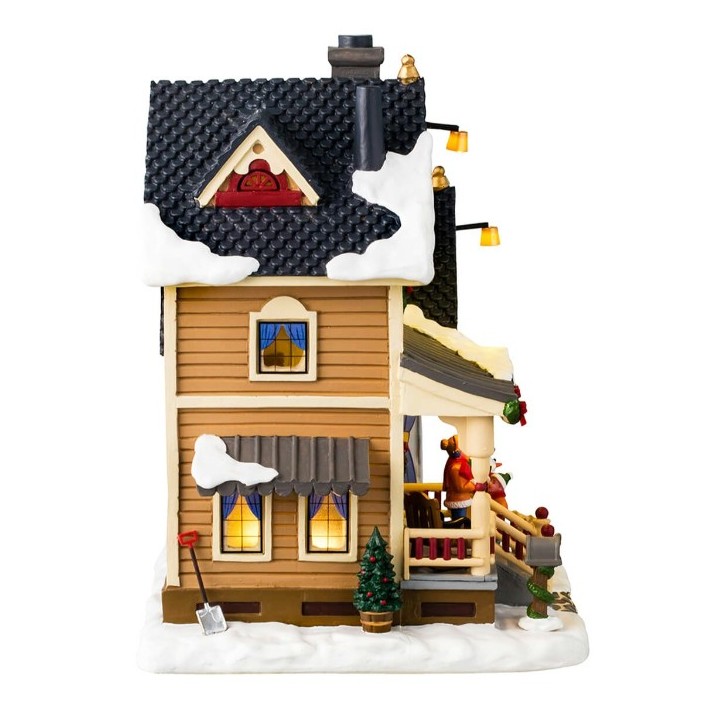 Maison de Grand-mère Noël lumineuse Lemax