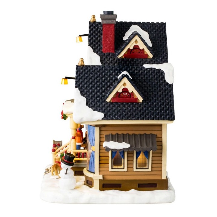 Maison de Grand-mère Noël lumineuse Lemax