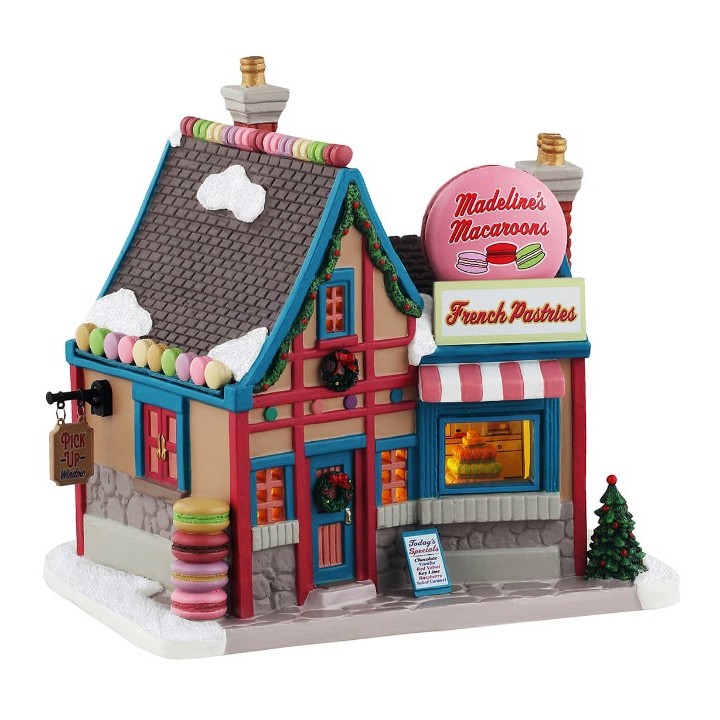 Boutique de macarons lumineuse Lemax