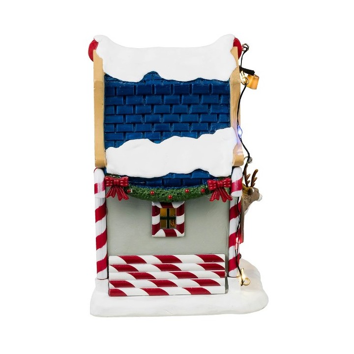 Maison lumineuse du Renne de Noël Blitzen Lemax