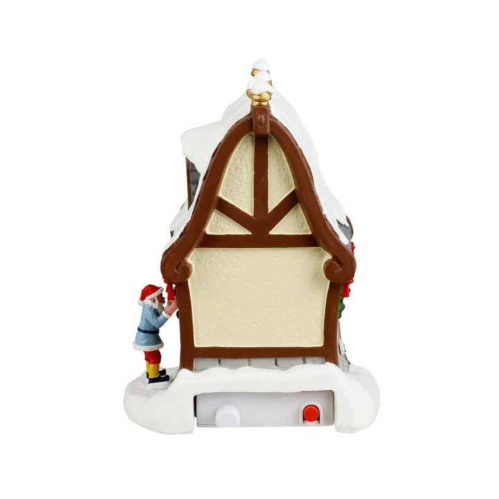 Maison lumineuse du Renne de Noël Donner Lemax