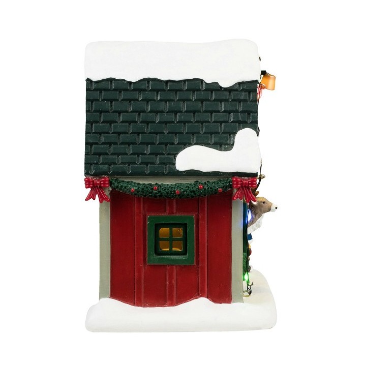 Maison lumineuse du Renne de Noël Dasher Lemax