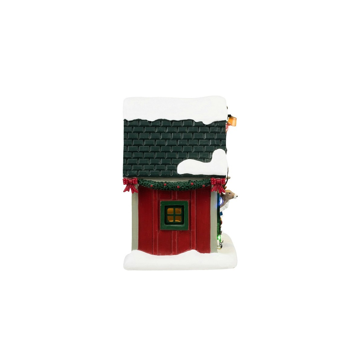 Maison lumineuse du Renne de Noël Dasher Lemax