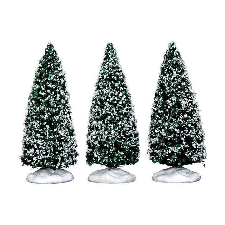 Arbres enneigés petits Lot de 3 Lemax